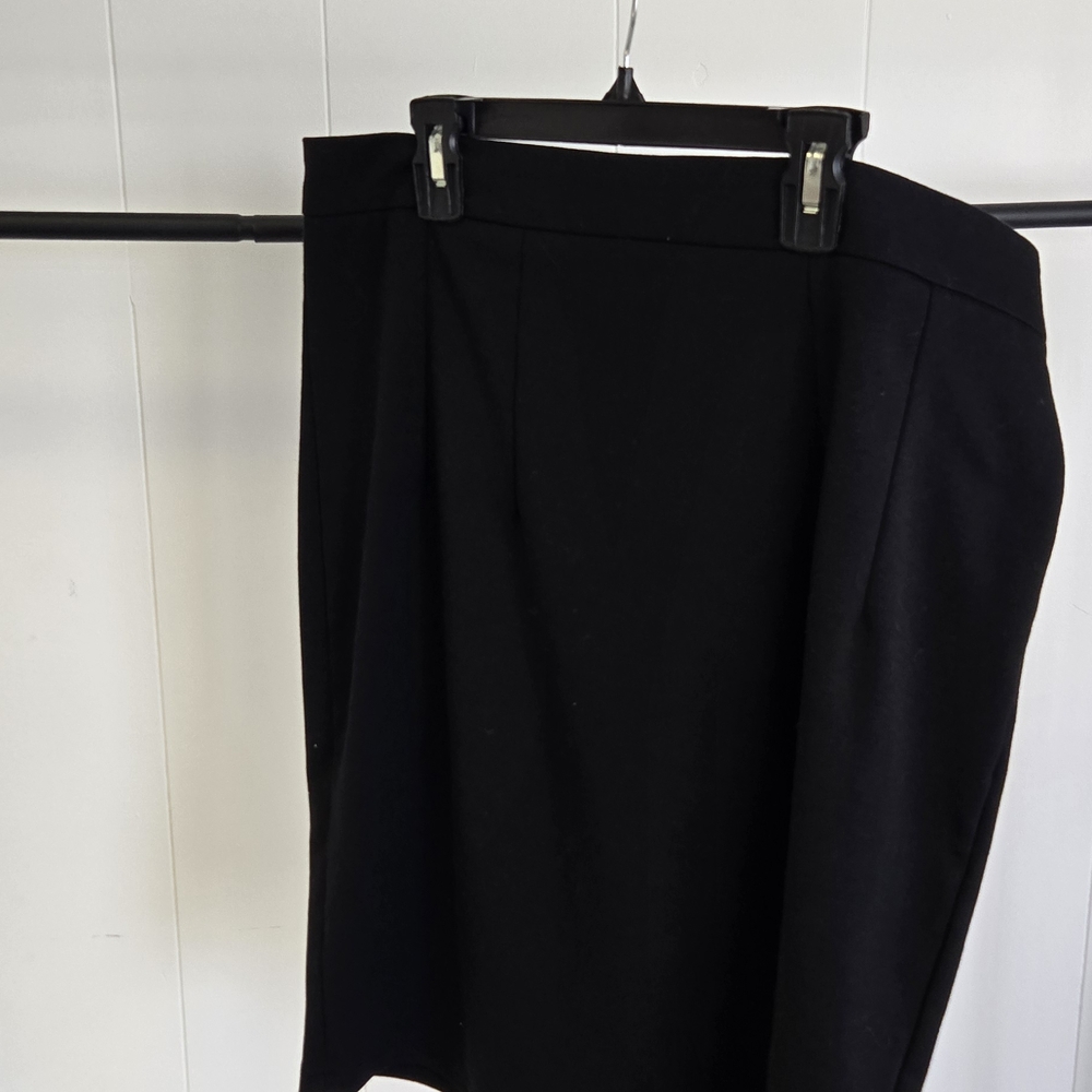 Craft Black Midi Pencil Skirt for Work